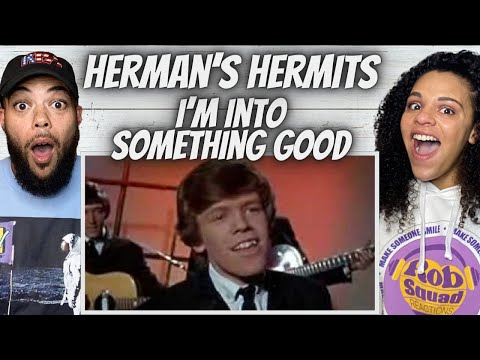 FIRST TIME HEARING Herman's Hermits - I'm Into Something Good REACTION