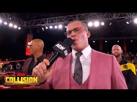 Kyle Fletcher challenges AEW World Champ Hangman Adam Page?! | AEW Collision, 9/6/25