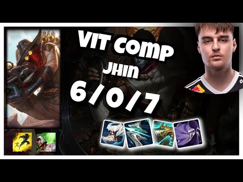 Jhin Bot Lane 11.2 Challenger Gameplay Replay S11 (6/0/7) - EU