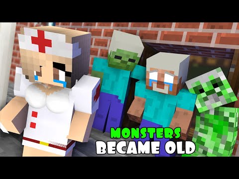 MONSTER SCHOOL : WHEN HEROBRINE BECAME OLD - SAD MOMENTS (RIP HEROBRINE)