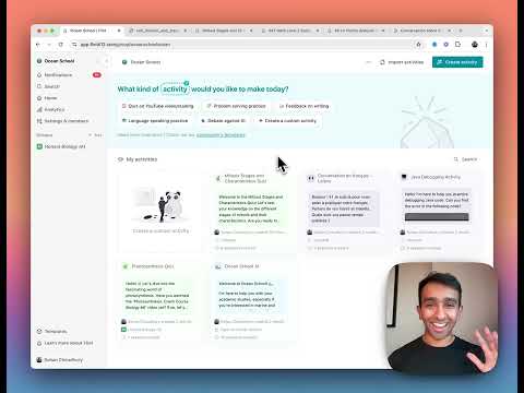 Flint demo video (AI personalized learning platform for schools)
