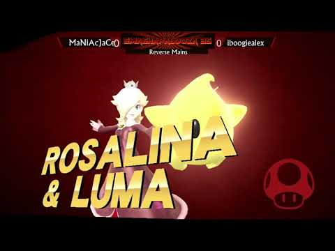 SmashaPalooza 35: Reverse Mains - Losers Semis - MaNiAcJaCe (Rosalina) vs iboogiealex (Sheik)