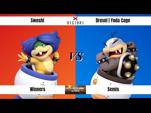 #BattleOverTheBridge7 Winners Semi-Final ➤ Sweshi vs. Drexel  Yoda Cage 【#SSBU】