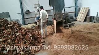 DRY COCONUT HUSK COCO COIR COCO PEAT MAKING & GRINDING MACHINE 09898082625