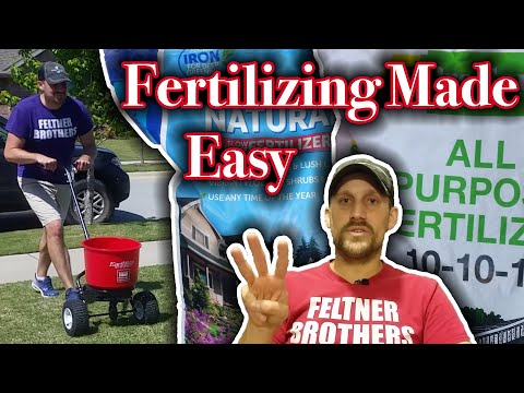 Spring Lawn Fertilizing // Basic Lawn Fertilizer Tips for Green Lawn // How To Fertilize Your Lawn