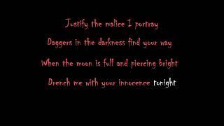 Kamelot - Elizabeth II: Requiem for the Innocent Karaoke