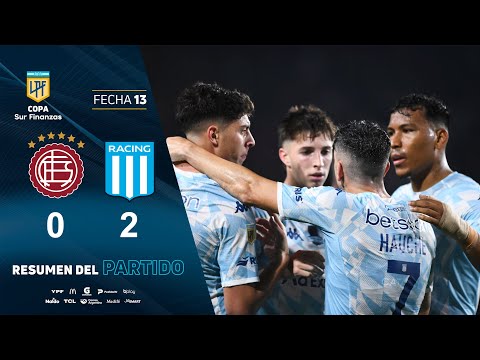 #CopaSurFinanzas 2023 | Fecha 13 | resumen de Lanús - Racing
