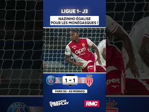 Les Monégasques frappent fort au Parc des Princes et restent leaders ! (Comms RMC)
