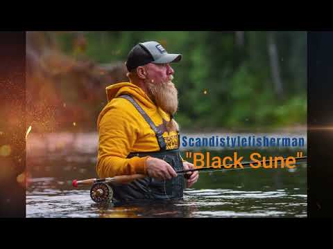 "Black Sune" Tube fly, speedy fly tying SBS.