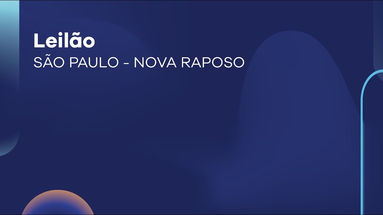 Leilão | SÃO PAULO - RAPOSO