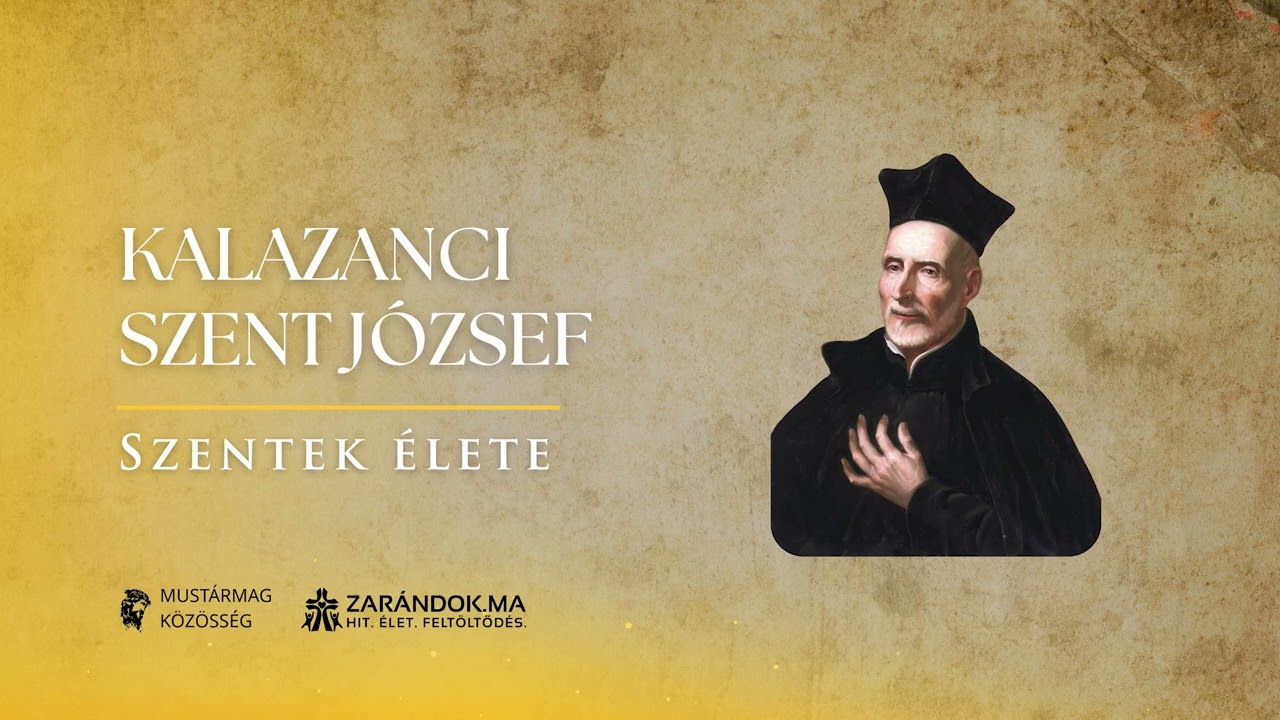 Kalazanci Szent József: A gyermekek tanítója, aki az utca porából iskolát épített – Szentek élete
