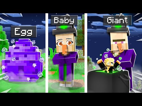 How to Tame a BABY WITCH in Minecraft!