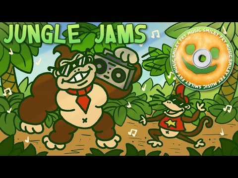 video game jungle jams to eat bananas to 🍌🌴🐒 no ai