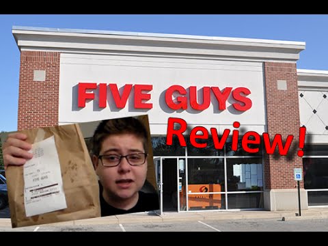 Five Guys Burgers and Fries Review!