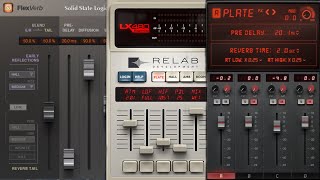 Video thumbnail for Relab LX480 vs. CLA EPIC vs. SSL Flexverb by Florian Rachor