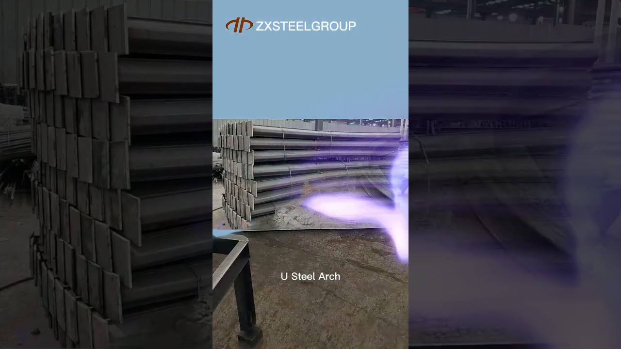 U Steel Arch for mine support. Many sizes in our factory. Inquiry us now!