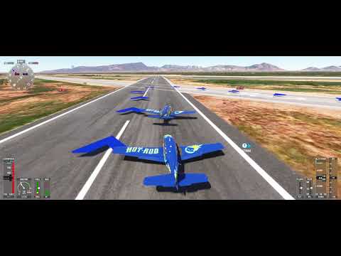 The worst formation flight attempt in Flight Simulator history!