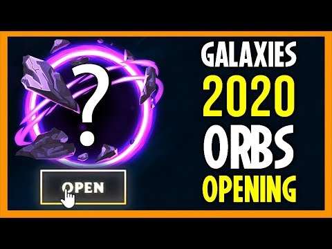 Galaxies 2020 Orbs Opening