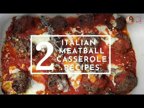 MEATBALL ♦️ CASSEROLES: Ricotta  Feta & Mozzarella - #chefpachi #casseroles ♦️ #ricotta