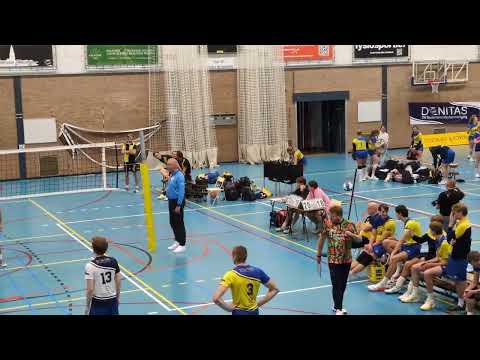 2025-09-27 Donitas H1 - Stentor H1, 4th set, beker @Aclo Groningen 🏐🏐🏐🔥