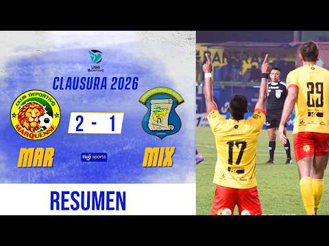 LOS LEONES RUGEN Y VENCEN | Marquense 2-1 Mixco | Resumen Completo