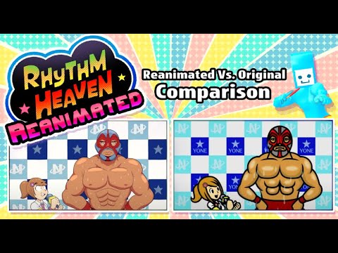 Rhythm Heaven Reanimated: Official Comparison Video
