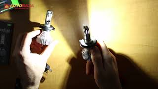 Winso H4 12/24V 60W 6500K 8000Lm 798400 - відео 1