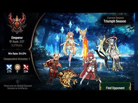 Live do Jogo - Top EMPEROR com first pick Apocalypse Ravi  - RTA - Epic Seven