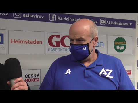 AZ Heimstaden Havířov - Rytíři Kladno 1:0 (16.1.2021) - trenér Jiří Režnar (HAV)
