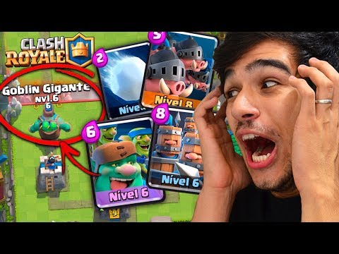 CLASH VOLTOU??? TESTEI TODAS AS NOVAS CARTAS QUE EU NUNCA TINHA VISTO
