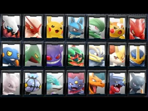 Pokkén Tournament DX - All Characters