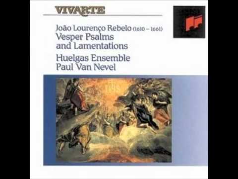 João Lourenço Rebelo: Lamentations for Maundy Thursday