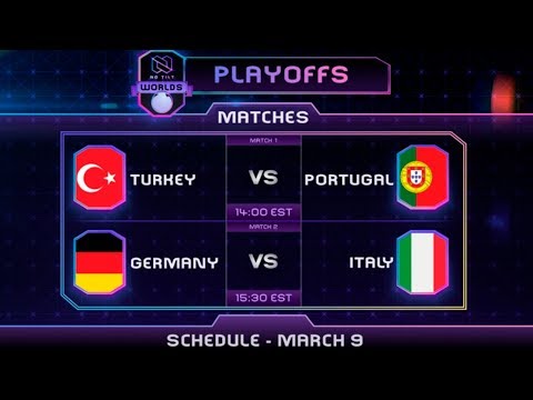 PORTUGAL x TURQUIA e ALEMANHA x ITALIA - MUNDIAL de CLASH ROYALE 2020 - NO TILT