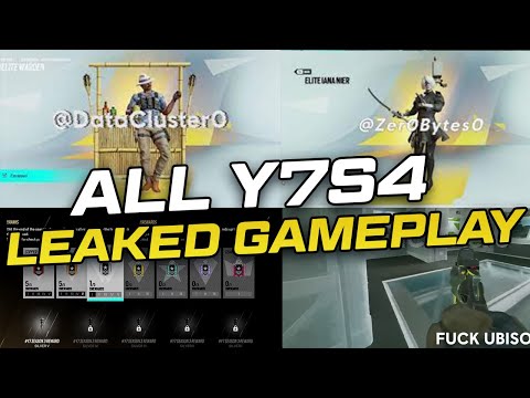 *ALL* Y7S4 Leaked OPERATOR/GAMEPLAY - Rainbow Six Siege Solar Raid
