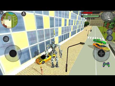 Robot Airplane Battle Simulator: Flying Robot Transform - Android Gameplay