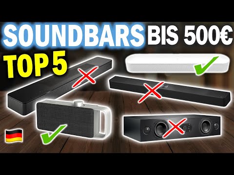 Die besten SOUNDBARS unter 500€ | Top-5 Soundbars bis 500 Euro im Vergleich