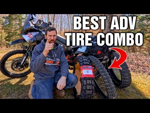 Beste Adventure-Motorrad-Reifenkombination? | Motoz Tractionator Adventure & Duel Venture Langzei...