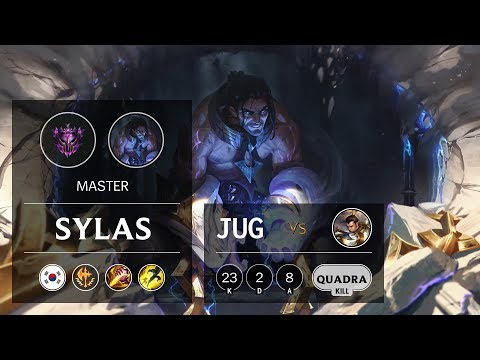 Sylas Jungle vs Xin Zhao - KR Master Patch 9.18