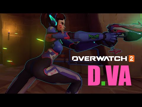 13 KILLS WITH D.VA OVERWATCH 2 -D.VA- TEAM DEATH MATCH PART 3 PLAYSTATION 4