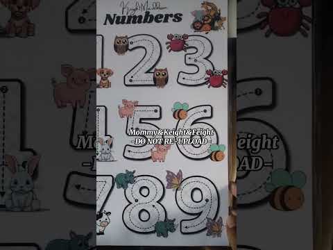 Tutorial Using The Canva App Making A Tracing Numbers