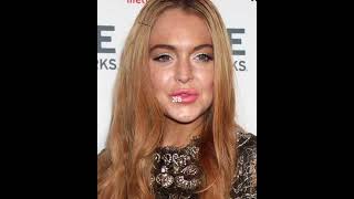 Name a better glow up than this one of Lindsay Lohan 😲 #shorts #lindsaylohan #celebrities #glowup