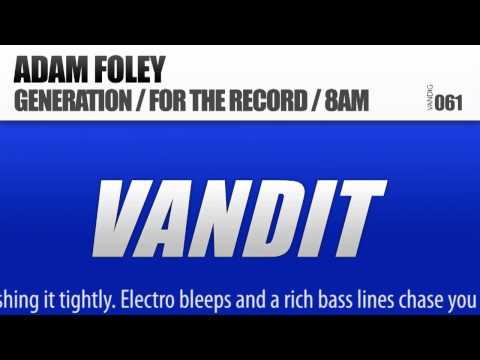 Adam Foley - Generation