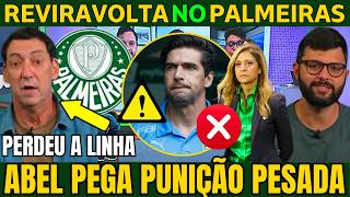 NOTÍCIA URGENTE! ABEL pega PUNIÇÃO PESADA do STJD e pode ficar FORA do DERBI.