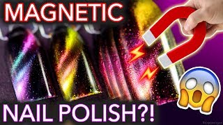 Magic MAGNETIC Nail Polish?!  (maybe don&#39;t wear metal)