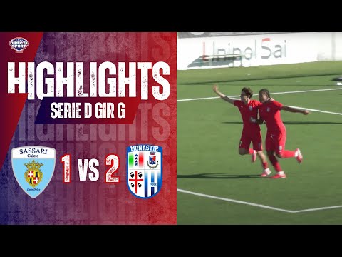 Serie D Soccer Group G - Sassari Calcio Latte Dolce-Monastir 1983 - 1-2 (Highlights)