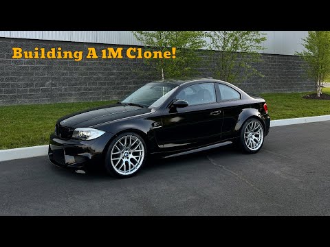 BUILDING AN E82 BMW 1M CLONE IN 3 MINUTES!