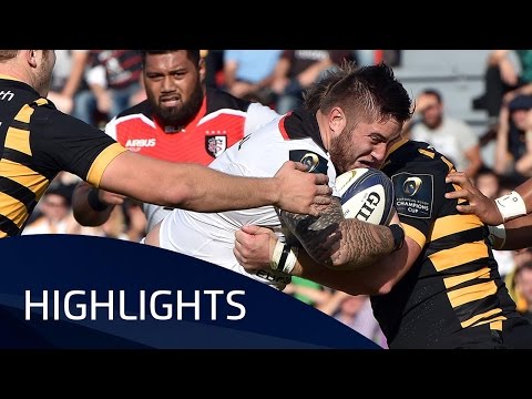 Toulouse v Wasps (Pool 2) Highlights – 23.10.2016
