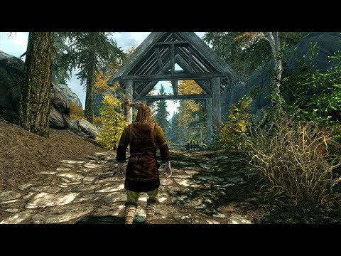 [1 Hour 15 Minutes] Skyrim Ambience - Walking from Morthal to Riverwood via Rorikstead