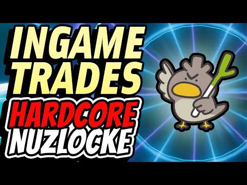 Pokemon Y HARDCORE NUZLOCKE - In-Game Trades ONLY