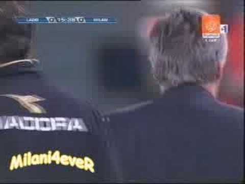 Lazio VS Ac Milan (1-5) ambrosani goal